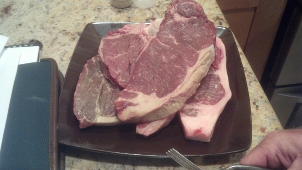 Like Your Steak “Hell Done”?  Devil Spotted in Ribeye! See Photo Here!